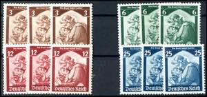 Deutsches Reich Engros 3 Pfennig bis 25 ... 