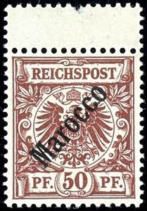 Deutsche Post in Marokko Nicht ausgegeben: ... 