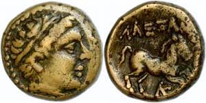 Makedonien Æ (3,95g), 336-323 v. Chr., ... 