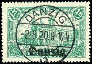 Danzig 1,25 M. Deutsches Reich ... 