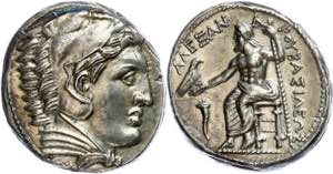 Makedonien Tetradrachme (17,00g), posthum, ... 