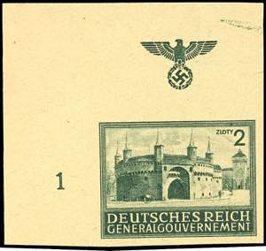 Generalgouvernement 1943, 2 Zloty Bauwerk ... 