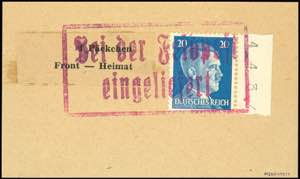 Feldpostmarken Kuban-Päckchenmarke, Type ... 