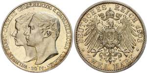 Sachsen-Weimar-Eisenach 2 Mark, 1903, ... 
