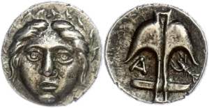 Thrakien Apollonia Pontica, Diobol (1,17g), ... 