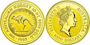 Australien 1000 Dollars, Gold, 1993, ... 
