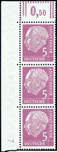 Bundesrepublik Deutschland 5 Pfg Heuss, ... 
