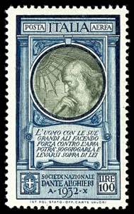 Italien 1932, 100 Lire Flugpostausgabe ... 