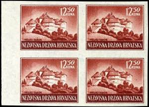Kroatien 1943/1944, 12,50 Kuna Landschaften, ... 