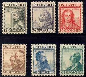 Österreich 1934, 12 - 64 g Österreichische ... 