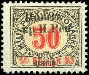 Westukraine 1919, (50) Sch auf 50 H. ... 