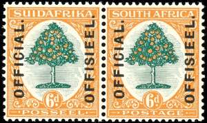 Südafrika Dienstmarken: 1926, 6 P. ... 