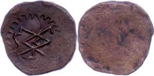Mexikanische Token Token (8,97g), Bronze, ... 