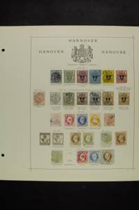 Hannover 1850 - 1866, bis auf zwei komplette ... 