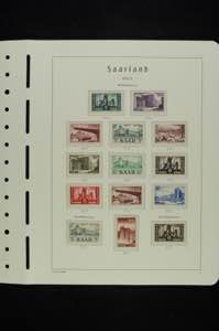 Saargebiet 1920 - 1957, Sammlung ... 