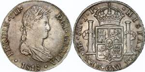 Peru 8 Reales, 1818, Ferdinand VII., Lima, ... 