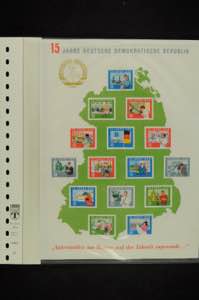 DDR 1960-1990, alle Blöcke (einschließlich ... 