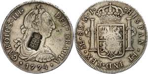 Portugal 870 Reis, o.J. (1834), mit ... 