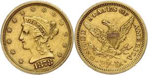 USA 2 1/2 Dollars, Gold, 1878, San ... 