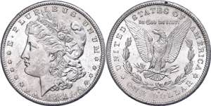 USA Dollar, 1881, San Francisco, KM 110, kl. ... 