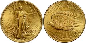 USA 20 Dollars, Gold, 1908, Philadelphia, ... 