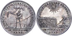 Medaillen Deutschland vor 1900 Schlesien, ... 