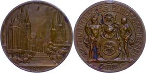 Medaillen Deutschland nach 1900 Erfurt, ... 