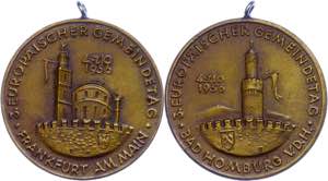 Medaillen Deutschland nach 1900 Frankfurt am ... 