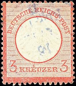 Deutsches Reich 3 Kr. rötlichkarmin, ... 
