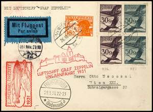 Zeppelinpost - Vertragsstaaten ÖSTERREICH: ... 