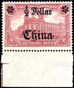 Deutsche Post in China 1 Mark Deutsches ... 