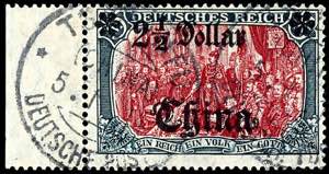 Deutsche Post in China 5 Mark gestempeltes ... 