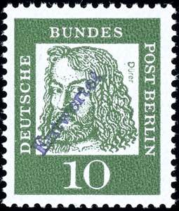 Berlin 10 Pfennig Albrecht Dürer mit ... 