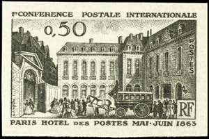 Frankreich 1963, 0,50 Fr. 100 Jahrestag der ... 