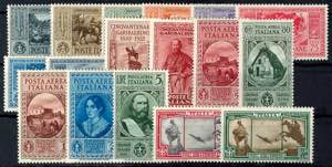 Italien 1932, 10 C. - 5 L. Garibaldi, ... 