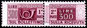Italien Paketmarken 1946-1952, 25 L. - 500 ... 