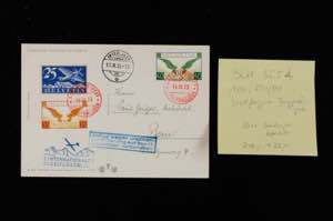 Schweiz Flugpost 1935, 13 Luftpostbriefe mit ... 