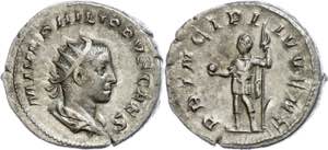 Münzen Römische Kaiserzeit Philippus II., ... 