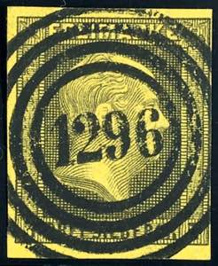 Preußen Nummernstempel 1296 - Sagard ... 