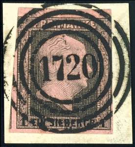 Preußen Nummernstempel 1720 - Zossen ... 