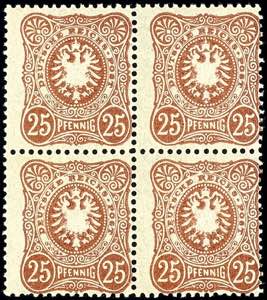 Deutsches Reich 25 Pfennig orangebraun, ... 