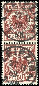 Deutsches Reich 50 Pfennig Krone/Adler, ... 