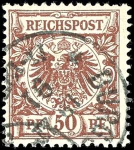 Deutsches Reich 50 Pfennig Krone/Adler, ... 