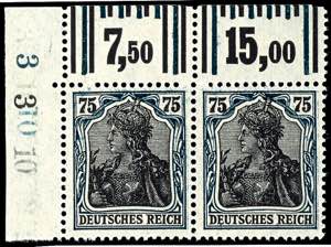 Deutsches Reich 75 Pfg ... 