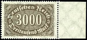 Deutsches Reich 3000 Mark Ziffer ... 