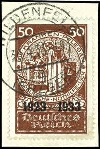 Deutsches Reich 50 Pfennig 10 Jahre ... 