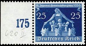 Deutsches Reich 25 Pfg Internationaler ... 