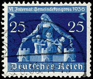 Deutsches Reich 25 Pfg Internationaler ... 