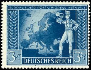 Deutsches Reich 3 Pfg Europäischer ... 