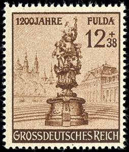 Deutsches Reich 12 Pfg 1200 Jahre Stadt ... 